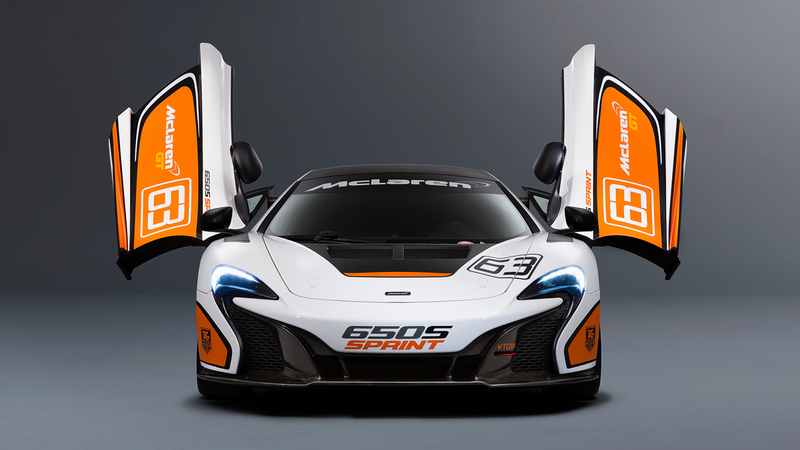Illustration for article titled The McLaren 650S Sprint Is The GT3's Slightly Less Sinister Sibling